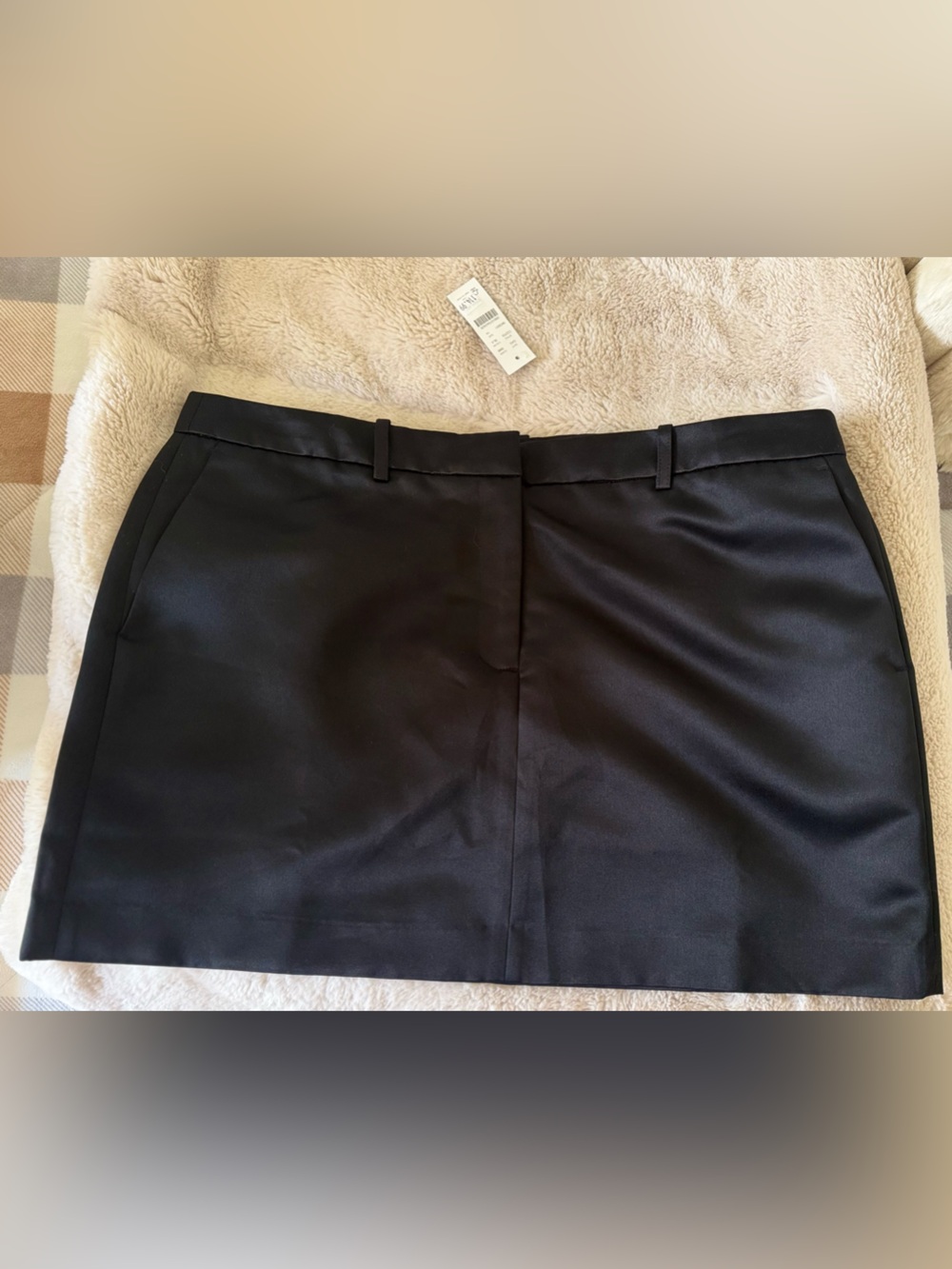 JCrew Satin Mini Skirt